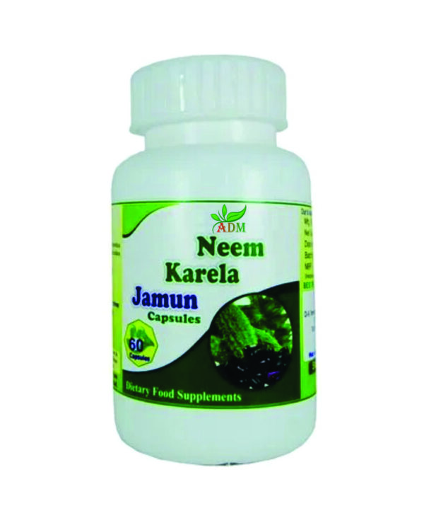Neem Karela Jamun Capsules (60 Capsule)