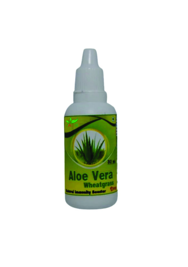Aloe Vera Wheatgrass Drops 30ml