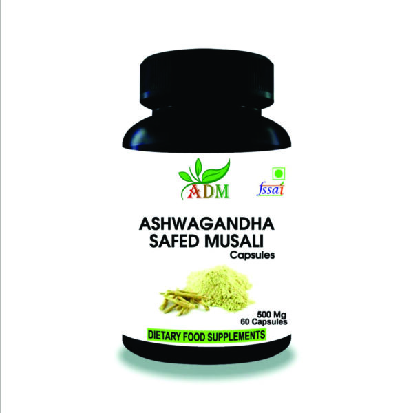 Safed Musli Ashawagandha Capsule 60pc